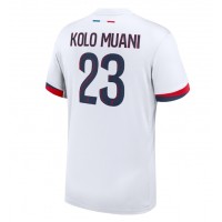 Paris Saint-Germain Randal Kolo Muani #23 Bortatröja 2024-25 Korta ärmar